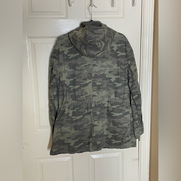 Universal Thread Womens XL Green Camo Camouflage Utility Field Jacket Coat‌‌‌‌‌ - Picture 7 of 13